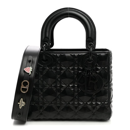 Small Calfskin Handbag - Black