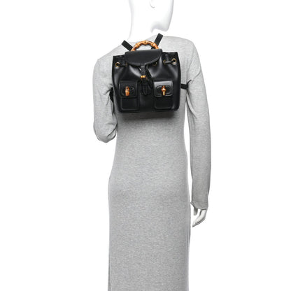 Calfskin Backpack - Black