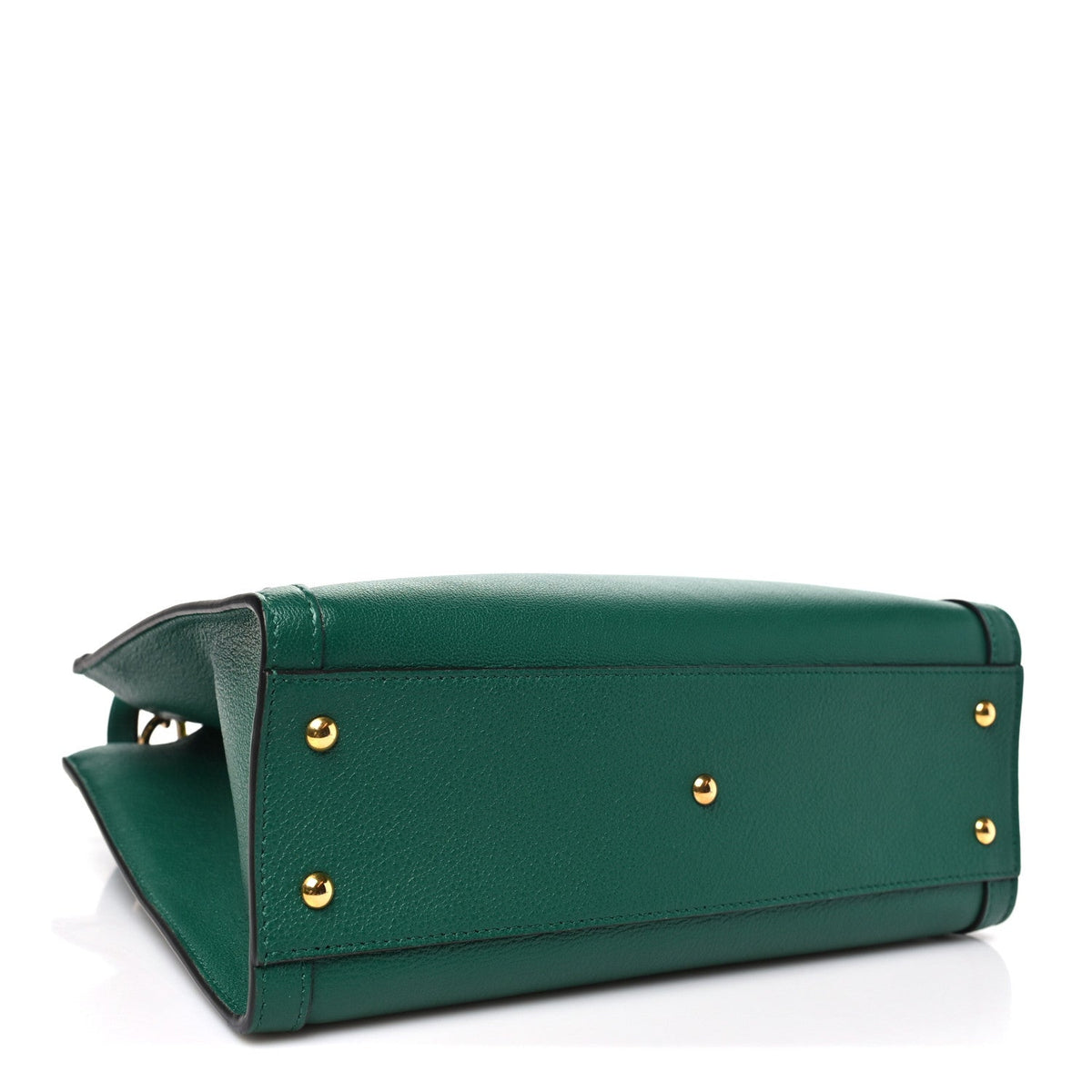 Small Calfskin Tote Bag - Green