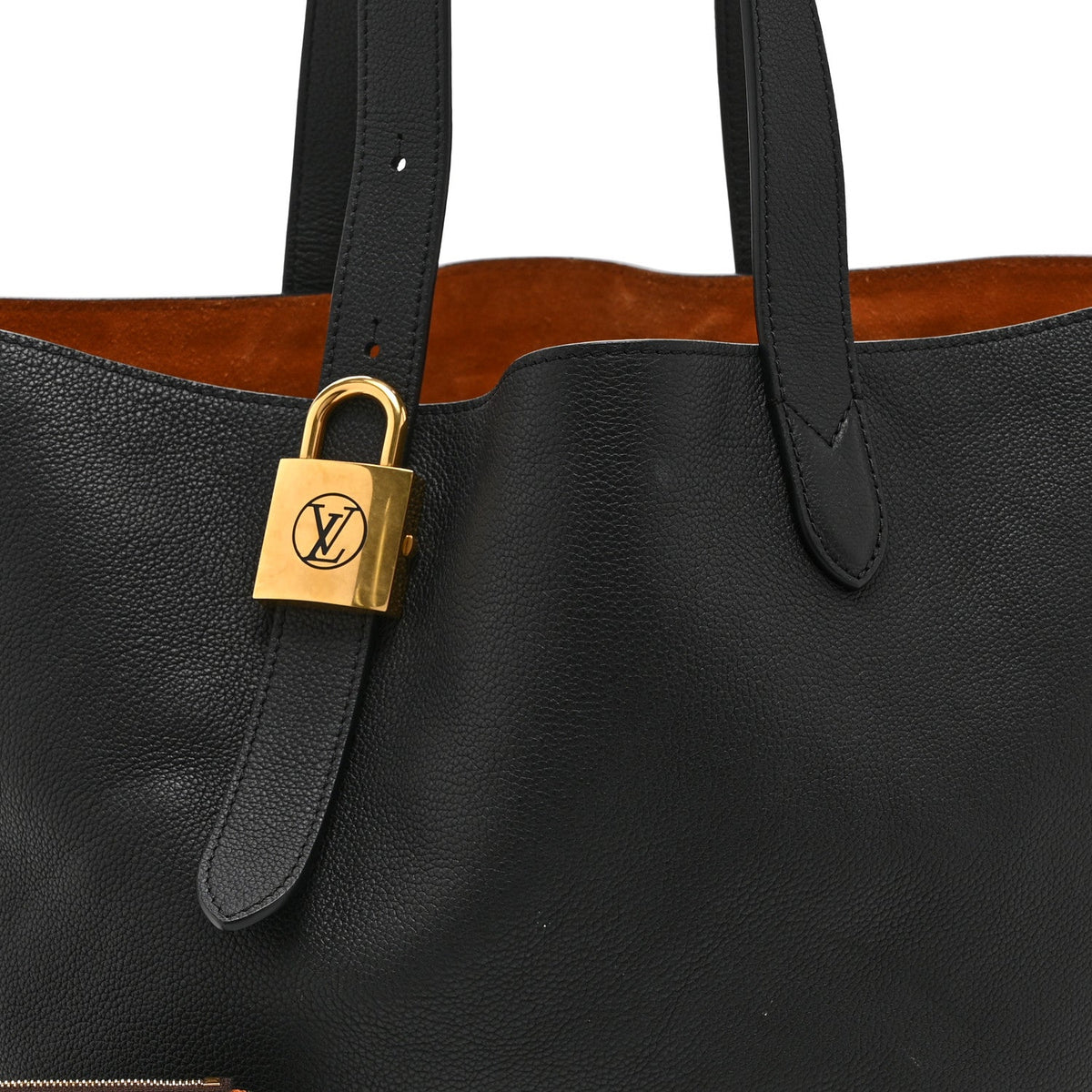 Calfskin Handbag - Black