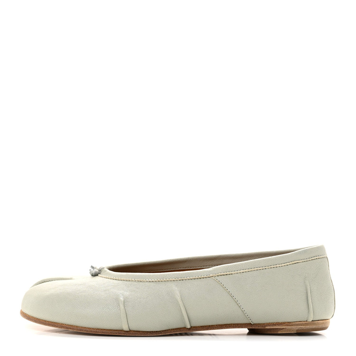 Maison Margielanappa Tabi Ballet Flats Alabaster