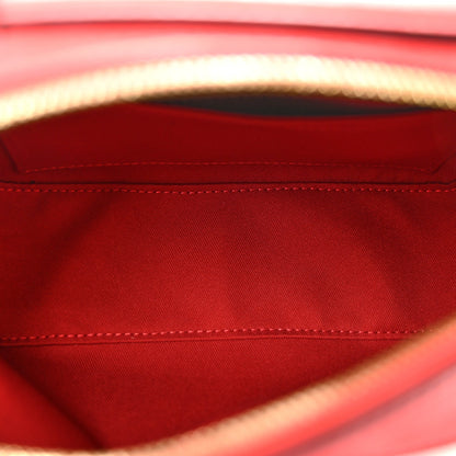 Monogram Saintonge Coquelicot Handbag