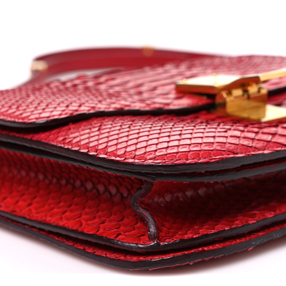 Medium Flap Shoulder Bag - Red