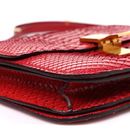 Medium Flap Shoulder Bag - Red