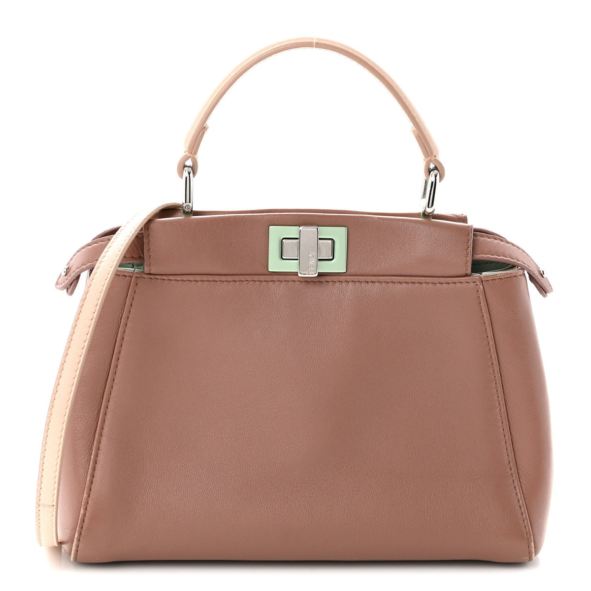 Mini Nappa Satchel Bag - Plaster
