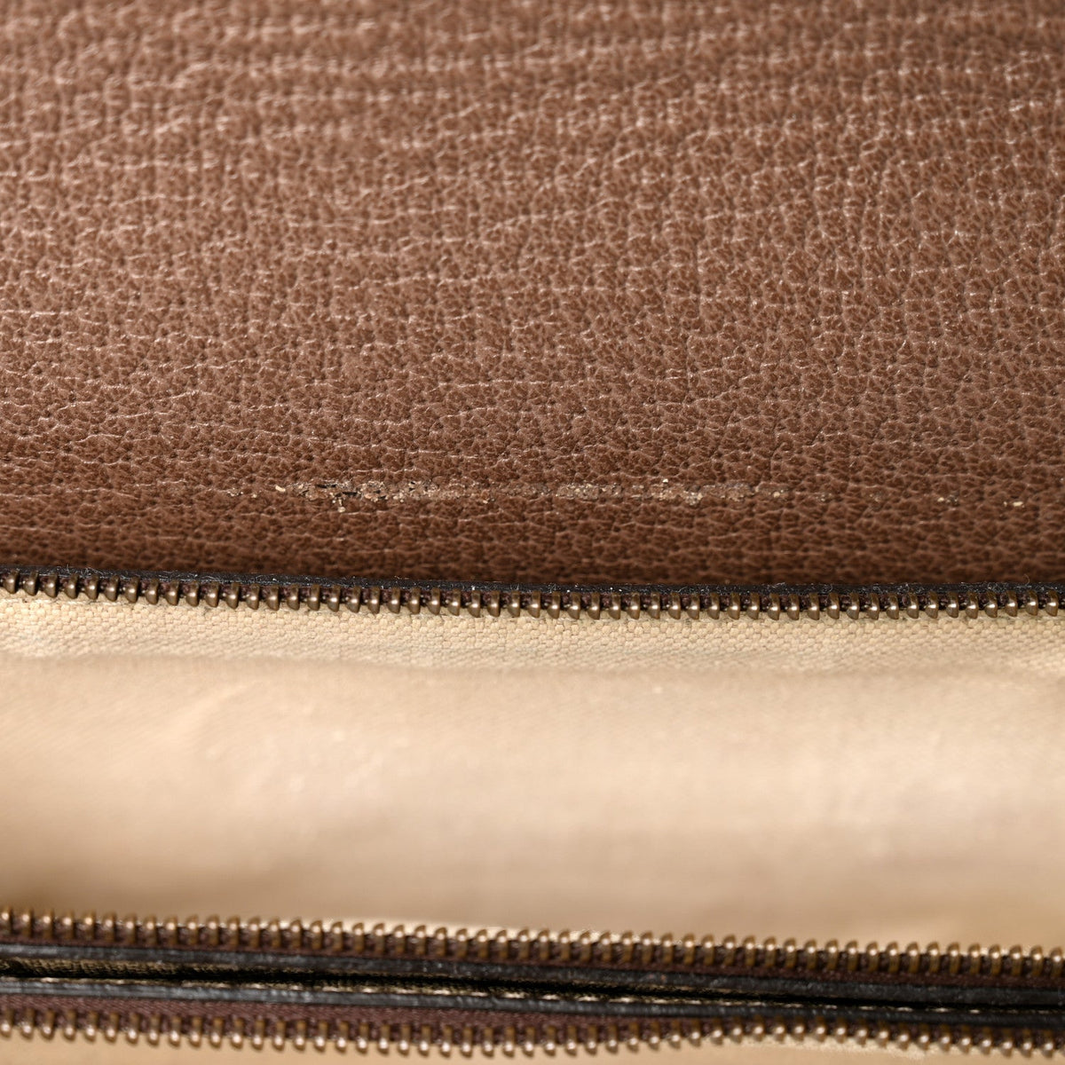 Flap Shoulder Bag - Beige