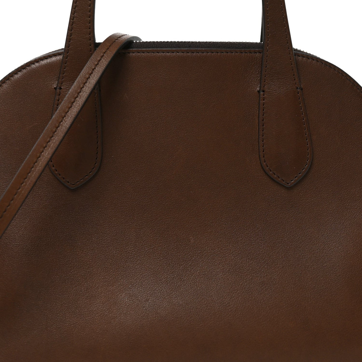 Medium Calfskin Shoulder Bag - Brown