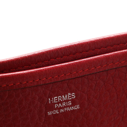 Taurillon Clemence Evelyne Ii Pm Rouge G Handbag