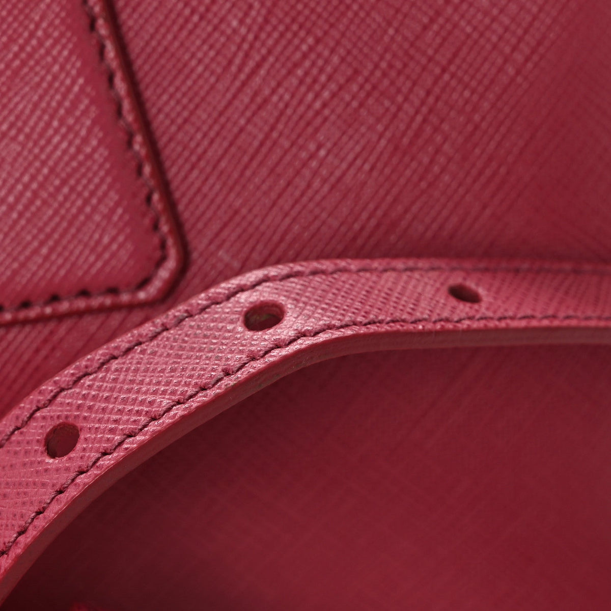 Saffiano Lux Bowler Peonia Handbag