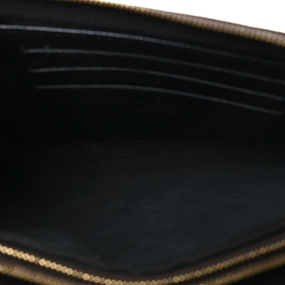 Reverse Monogram Giant Double Zip Pochet Handbag