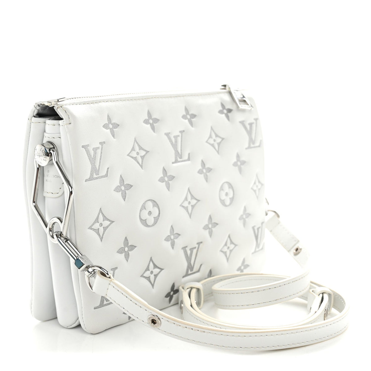Lambskin Handbag - White