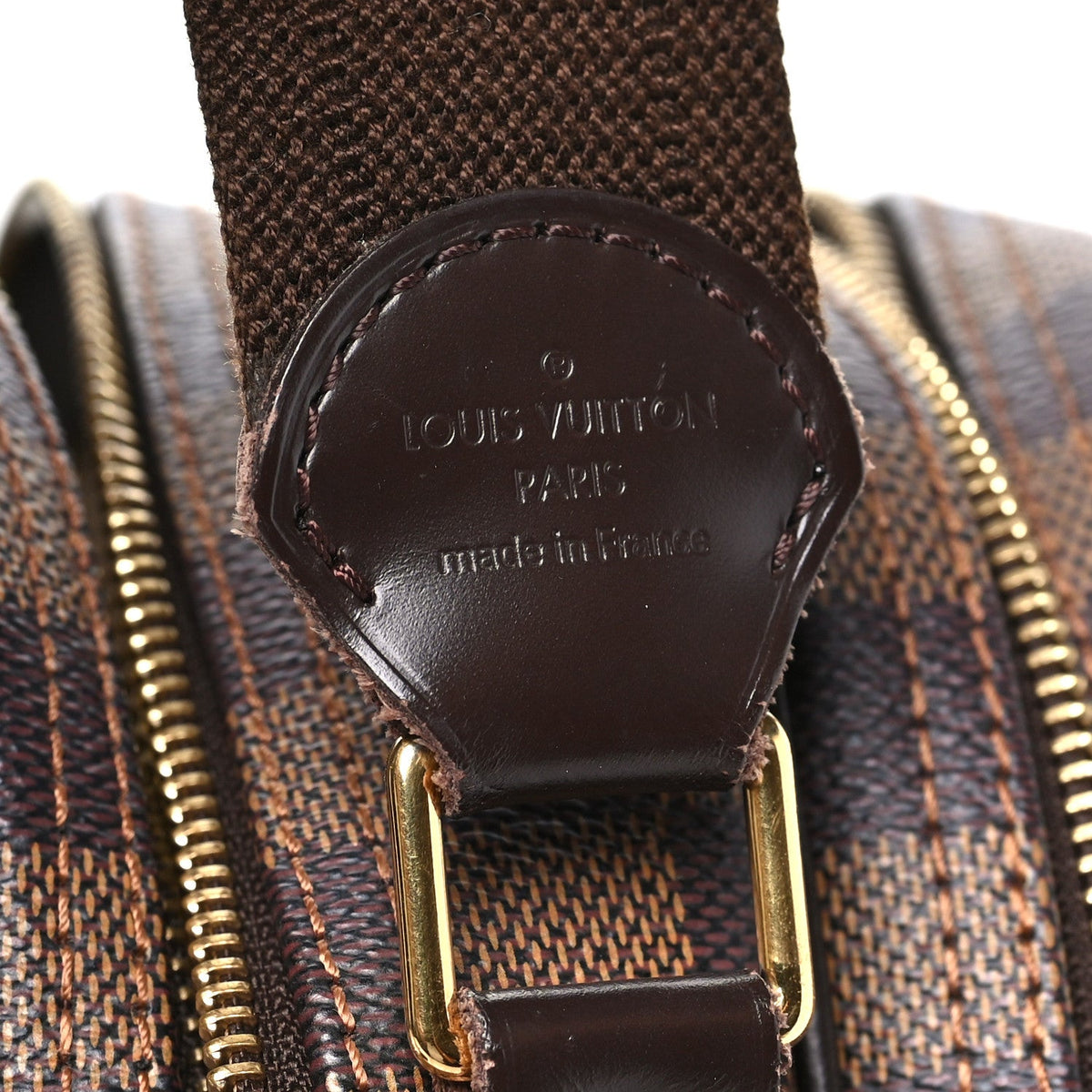 Damier Ebene Reporter Pm Handbag
