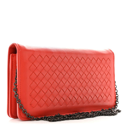 Nappa Wallet Bag - Red