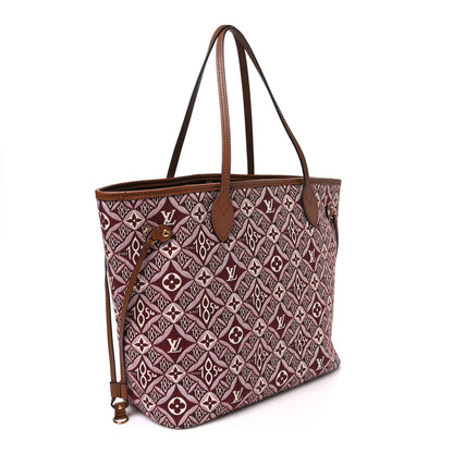 Jacquard Since 1854 Neverfull Mm Bordeau Handbag