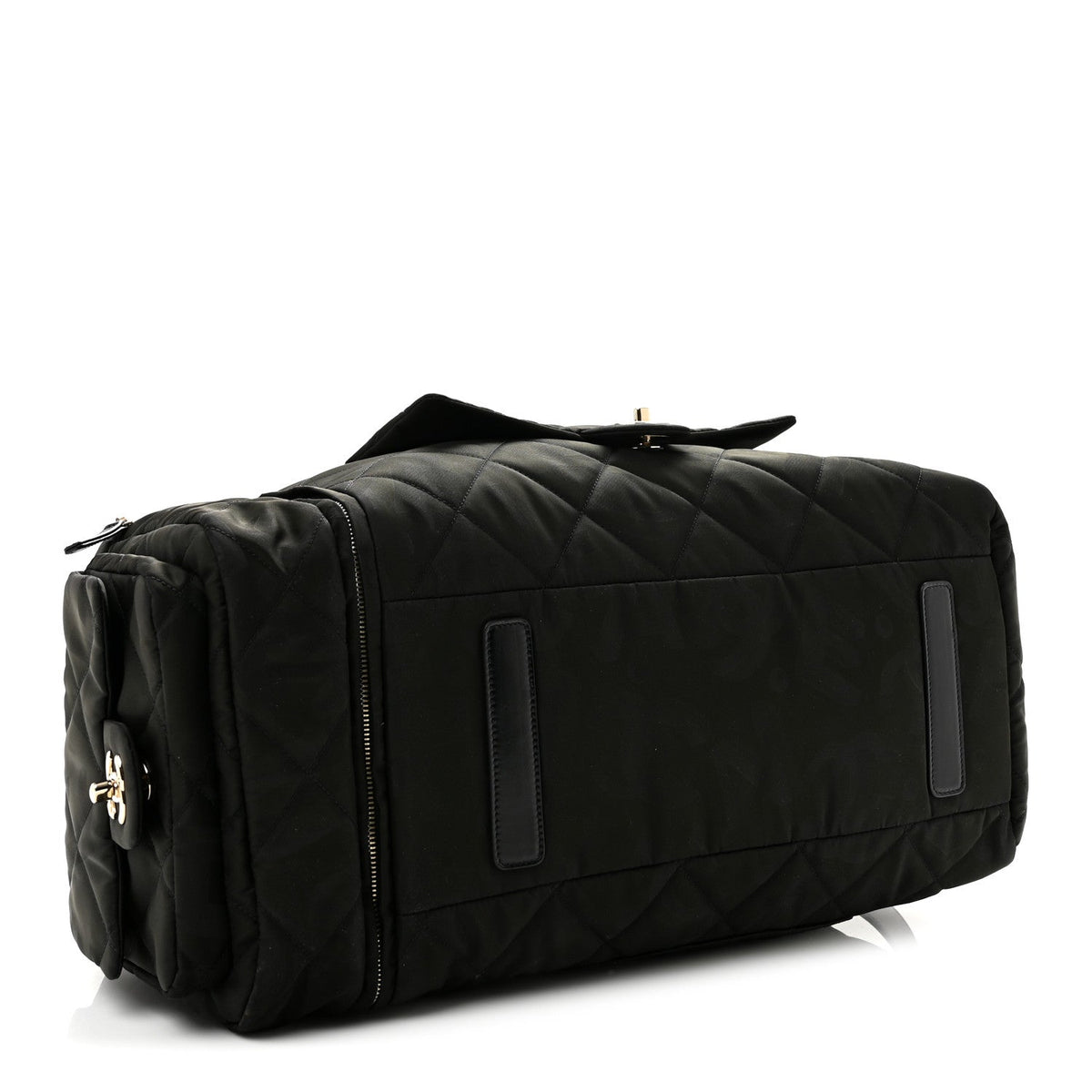 Quilted Calfskin Backpack - Black