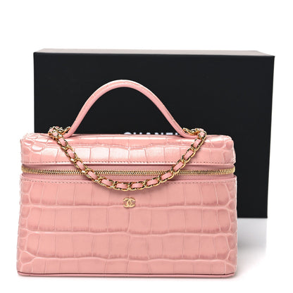 Calfskin Handbag - Pink