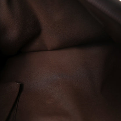Nylon Handbag - Brown