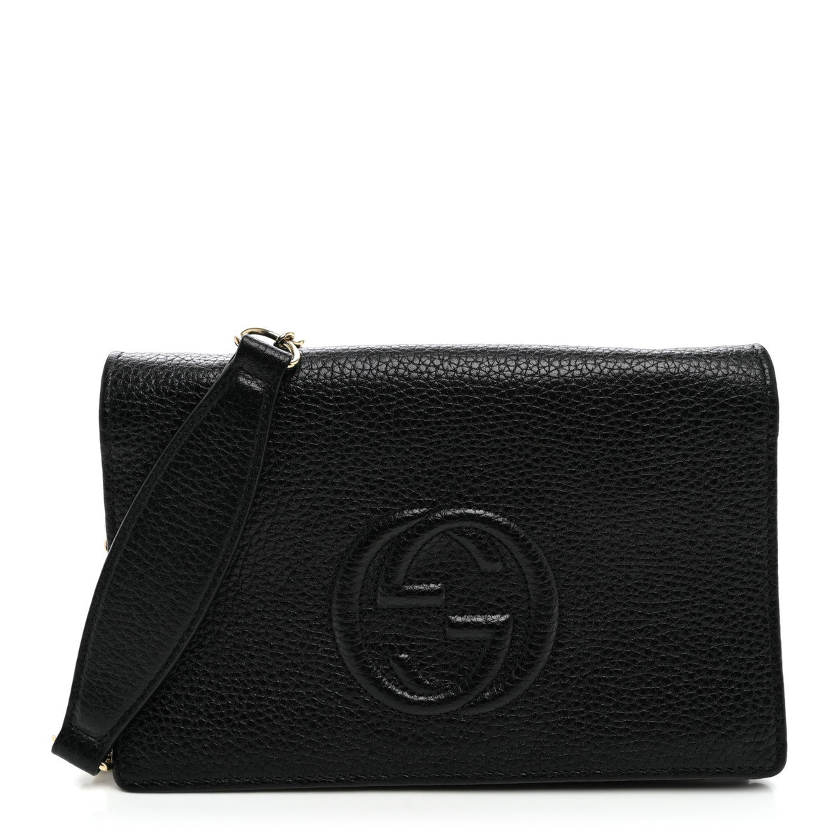 Calfskin Wallet Bag - Black
