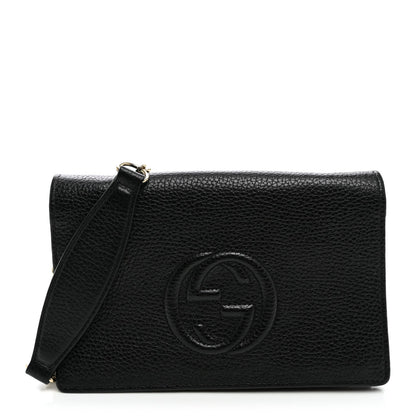Calfskin Wallet Bag - Black
