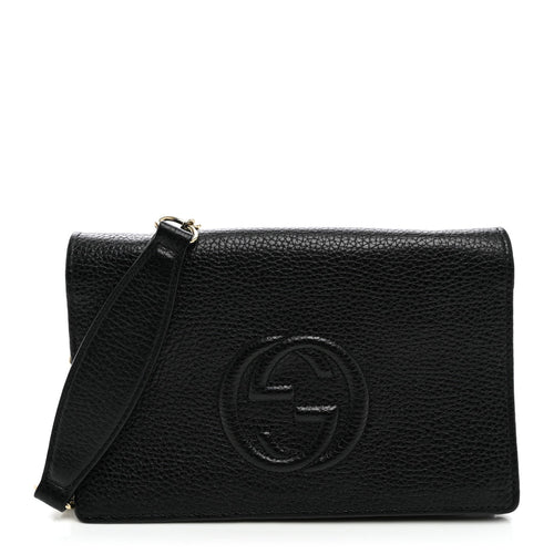Calfskin Wallet Bag - Black