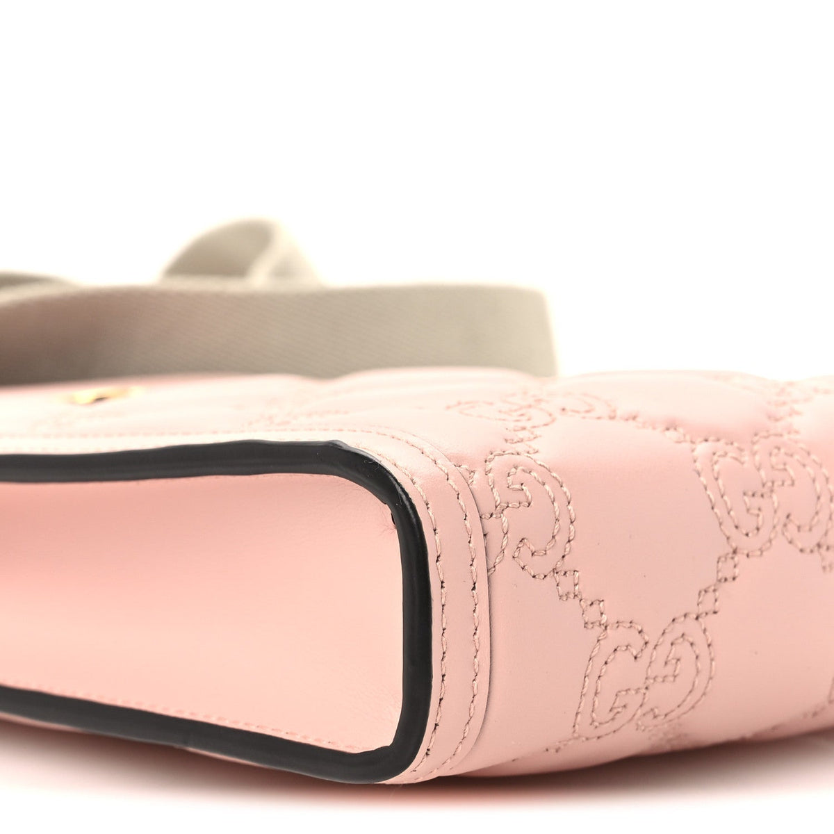 Mini Calfskin Crossbody Bag - Pink