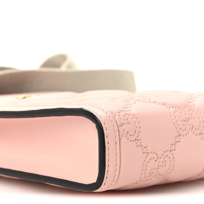 Mini Calfskin Crossbody Bag - Pink