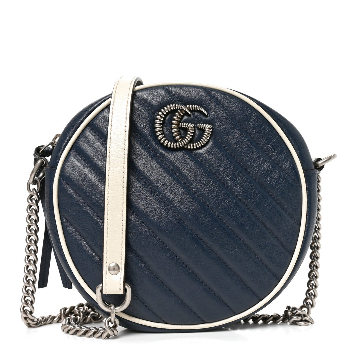 Mini Calfskin Shoulder Bag - Black