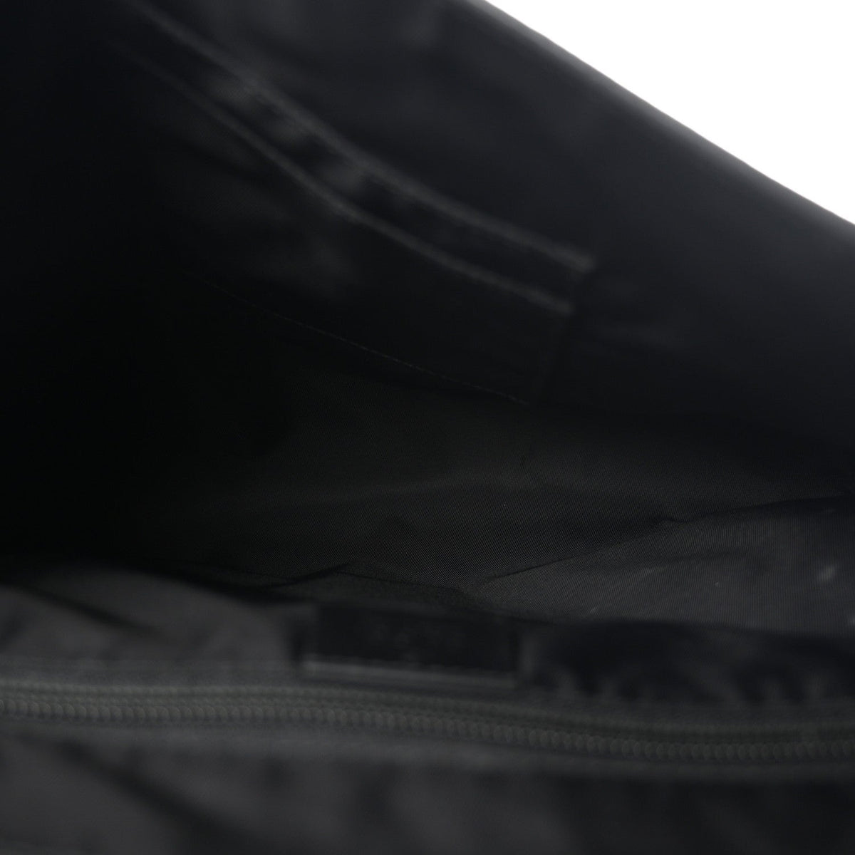 Flap Shoulder Bag - Black