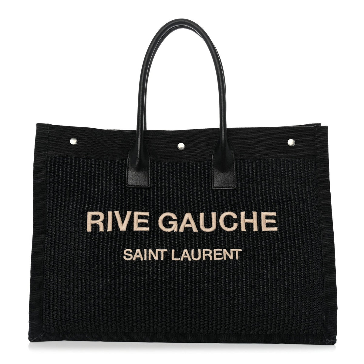 Calfskin Tote Bag - Black