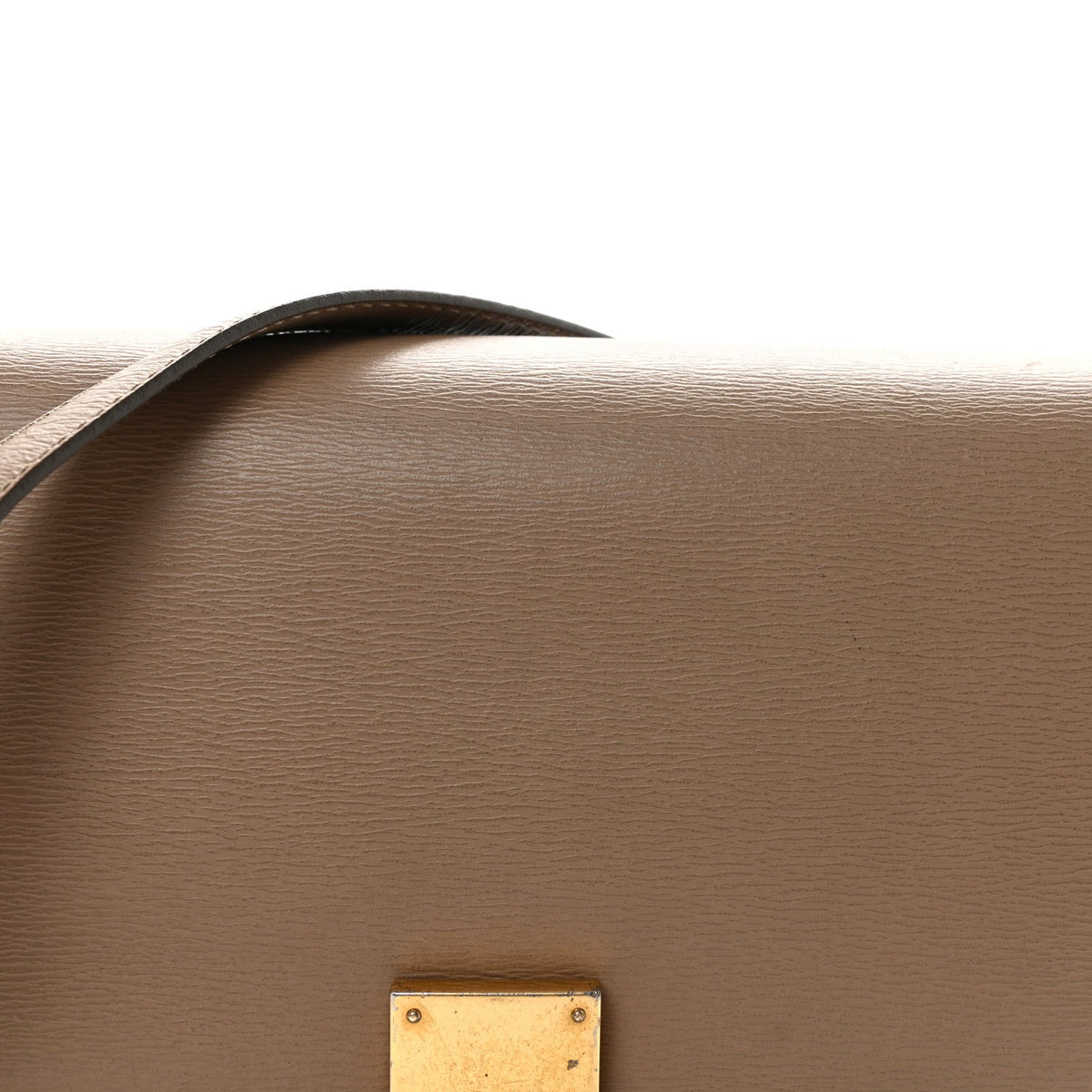Medium Calfskin Flap Shoulder Bag