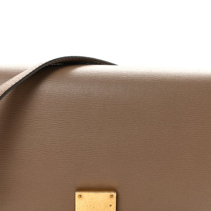 Medium Calfskin Flap Shoulder Bag