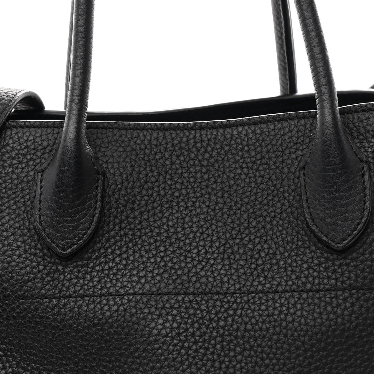 Calfskin Handbag - Black