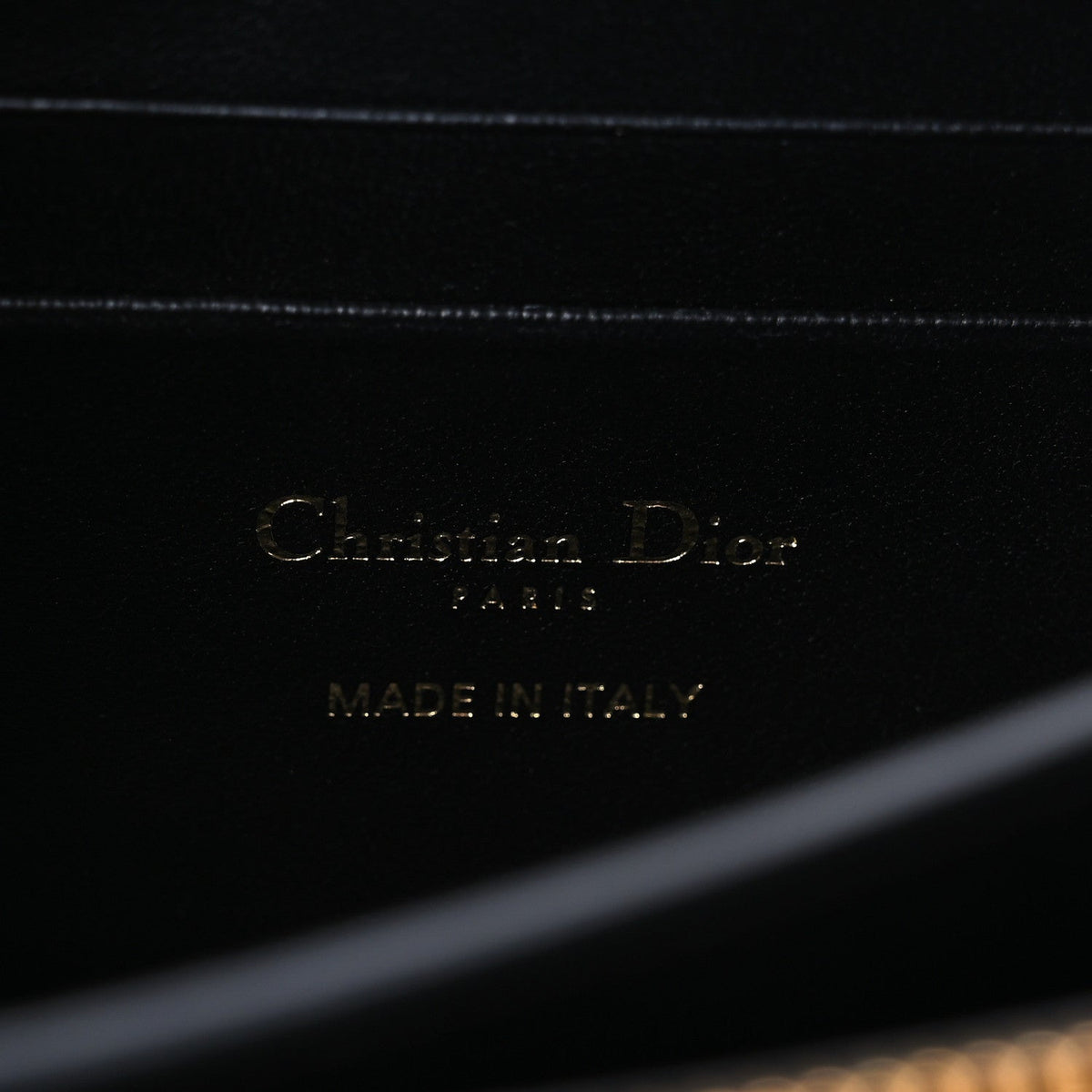 Mini Lambskin Handbag - Black