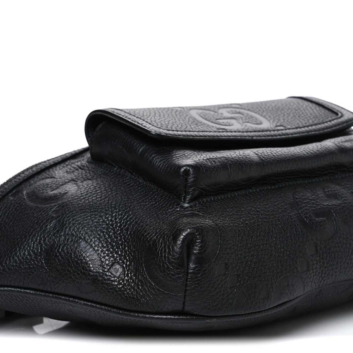 Calfskin Belt Bag - Black