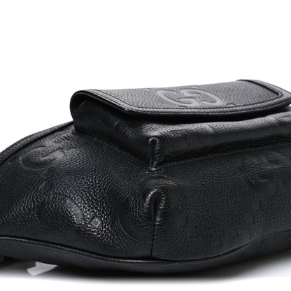 Calfskin Belt Bag - Black
