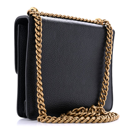Small Calfskin Handbag - Black