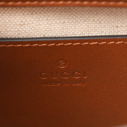 Mini Calfskin Canvas Tote Bag