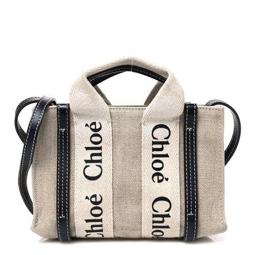 Mini Calfskin Tote Bag - White