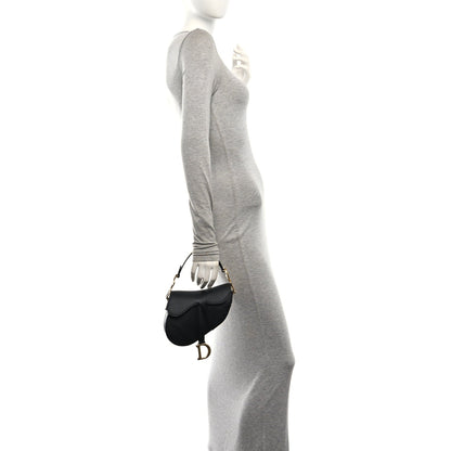 Mini Calfskin Handbag - Black