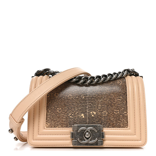 Small Calfskin Flap Shoulder Bag - Pink