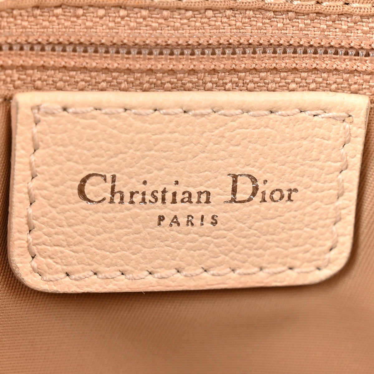 Calfskin Handbag - Beige