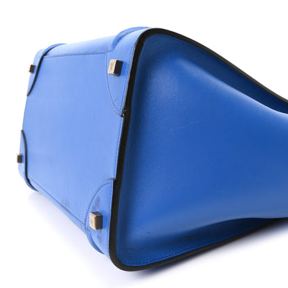 Mini Calfskin Travel Bag - Blue