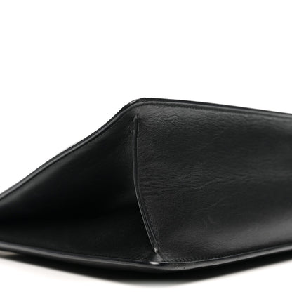 Medium Calfskin Shoulder Bag - Black