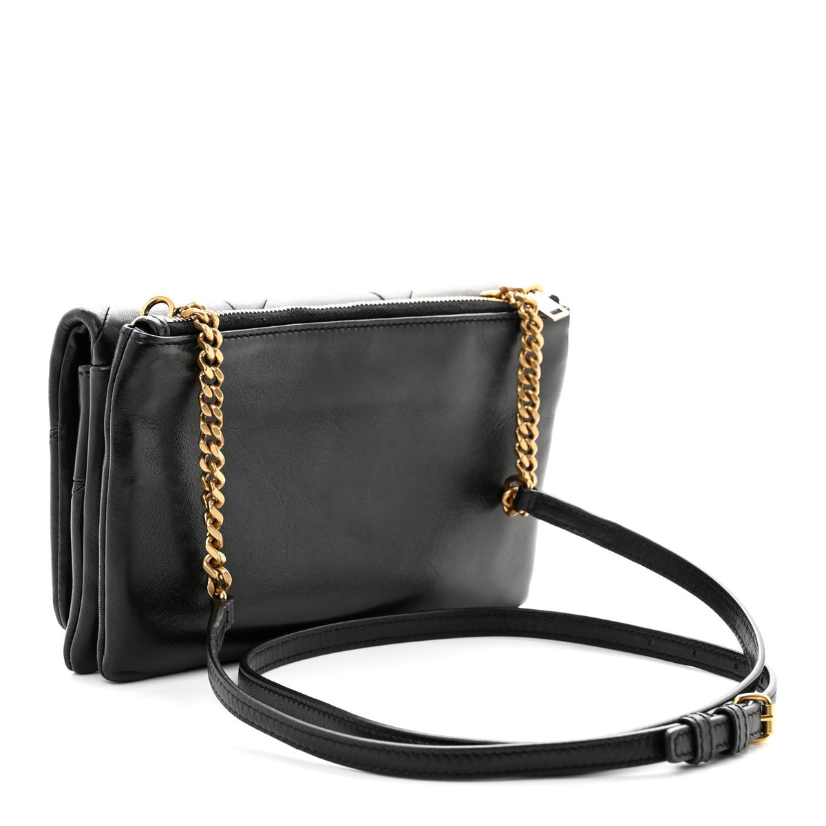 Lambskin Wallet Bag - Black