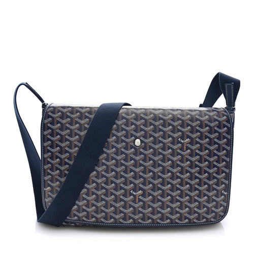 Ine Capetien Messenger Bag Navy Handbag