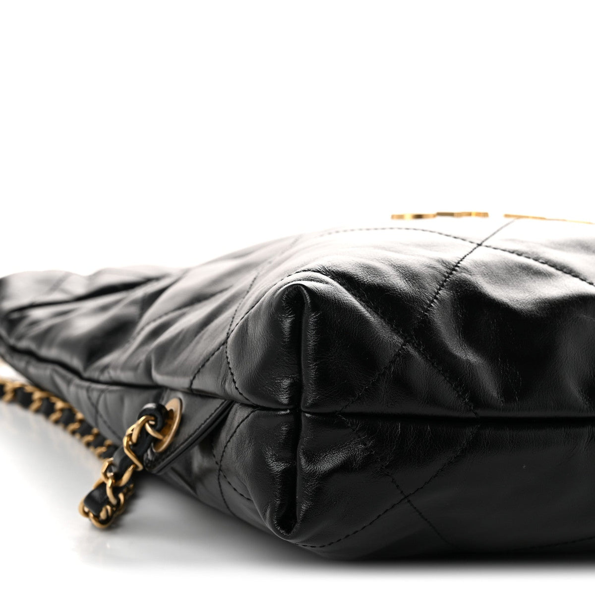 Quilted Calfskin Backpack - Black
