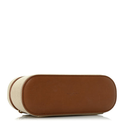 Mini Calfskin Canvas Handbag