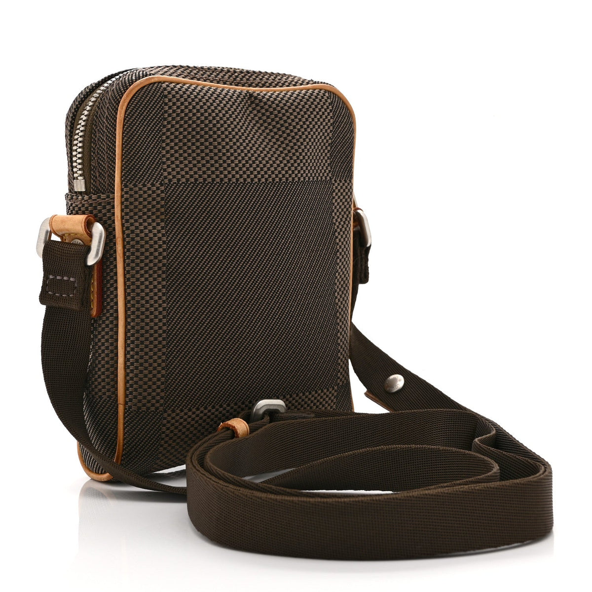 Damier Geant Citadin Messenger Terre Handbag