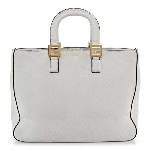 Medium Tote Bag - White
