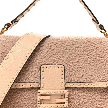 Sheepskin Handbag - Plaster